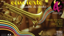 Noticia Alebrije, ensamble de vientos en concierto en el Macay