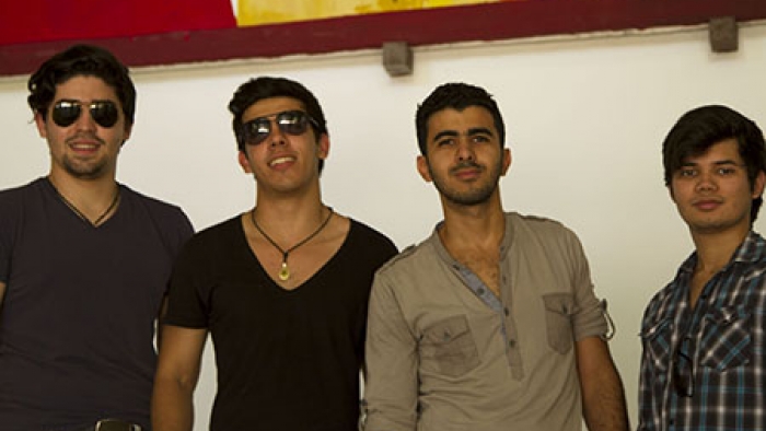 Rock en un museo