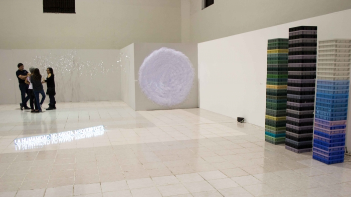 Tiempo, espacio y escultura