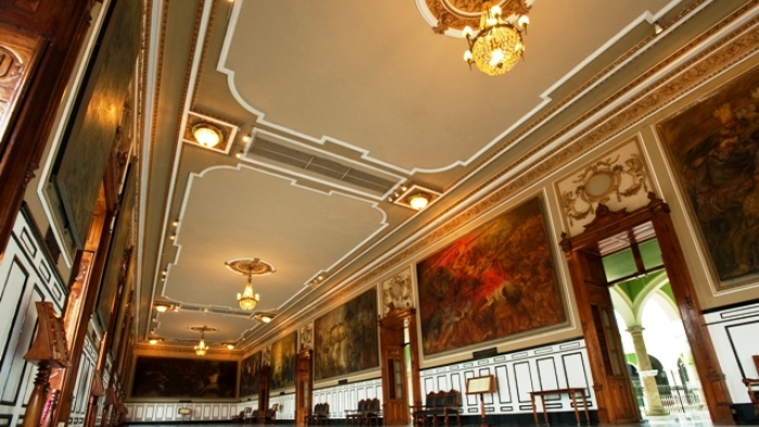 Inician trabajos de restauración de los murales de Fernando Castro Pacheco