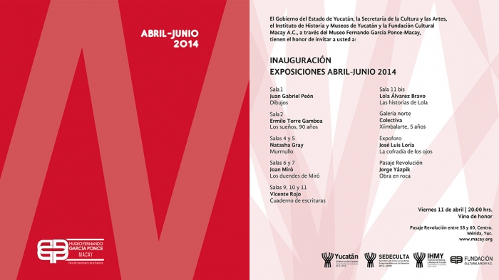 Lista la muestra de abril a junio del museo Macay