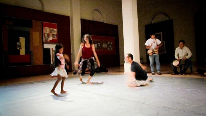 Solistas improvisando por segunda ocasión en Punto de Encuentro