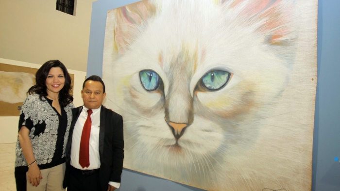 Loría, en su noche. Con gatos espirituales