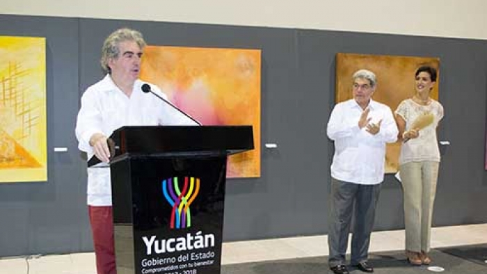 Tovar y de Teresa inaugura nueve exposiciones en Yucatán