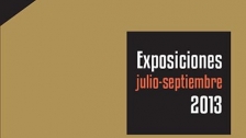 Noticia Inauguración de exposiciones julio-septiembre 2013